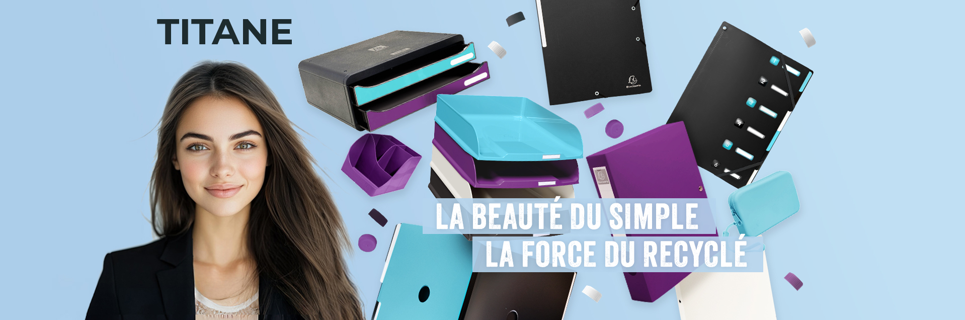 Titane : La beauté du simple. La force du recyclé